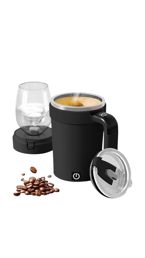 Le Mug Auto-Mélangeur Linta Care : Votre Barista Personnel, Partout.