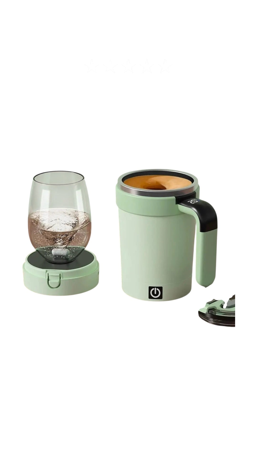 Le Mug Auto-Mélangeur Linta Care : Votre Barista Personnel, Partout.