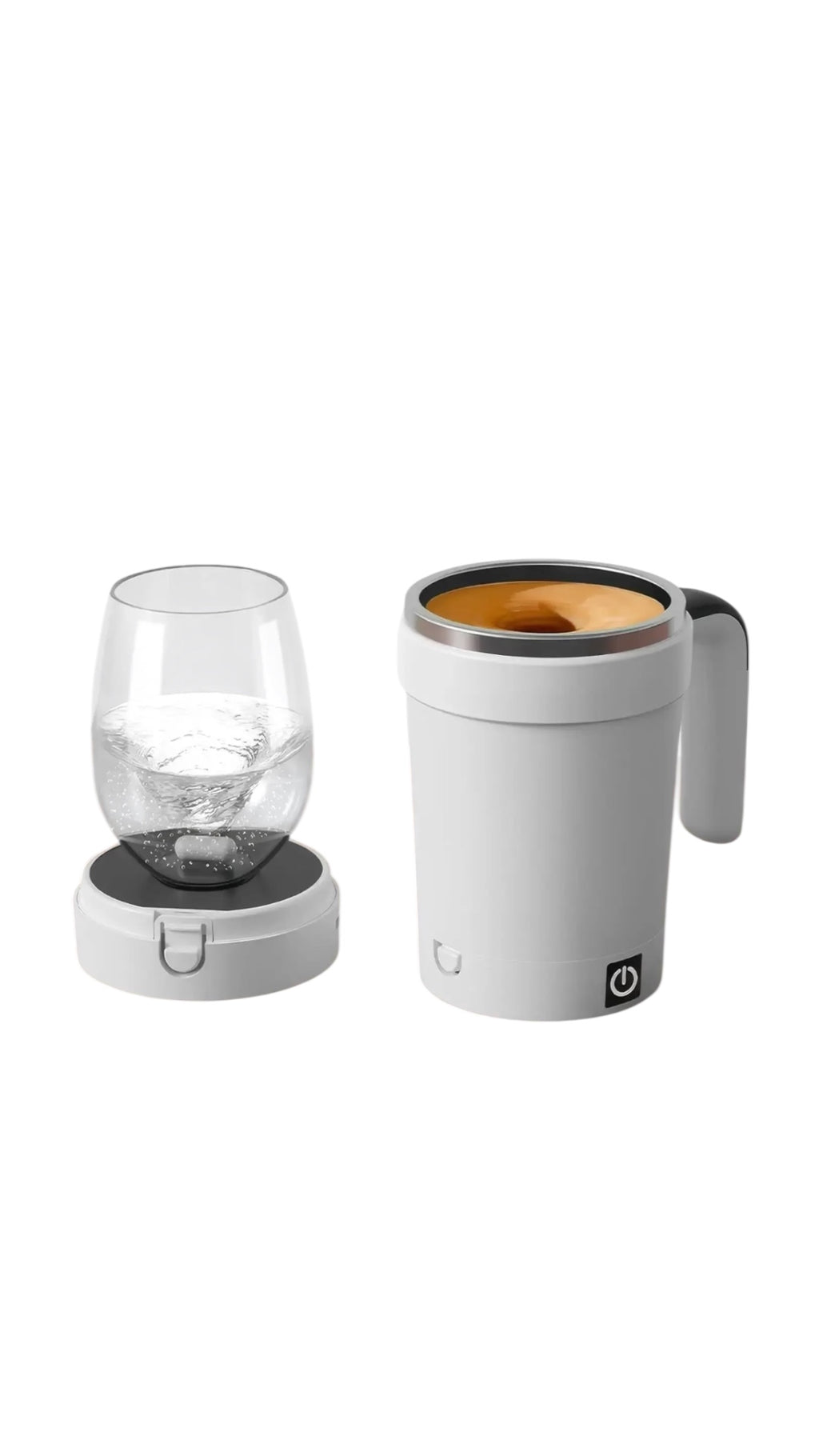 Le Mug Auto-Mélangeur Linta Care : Votre Barista Personnel, Partout.