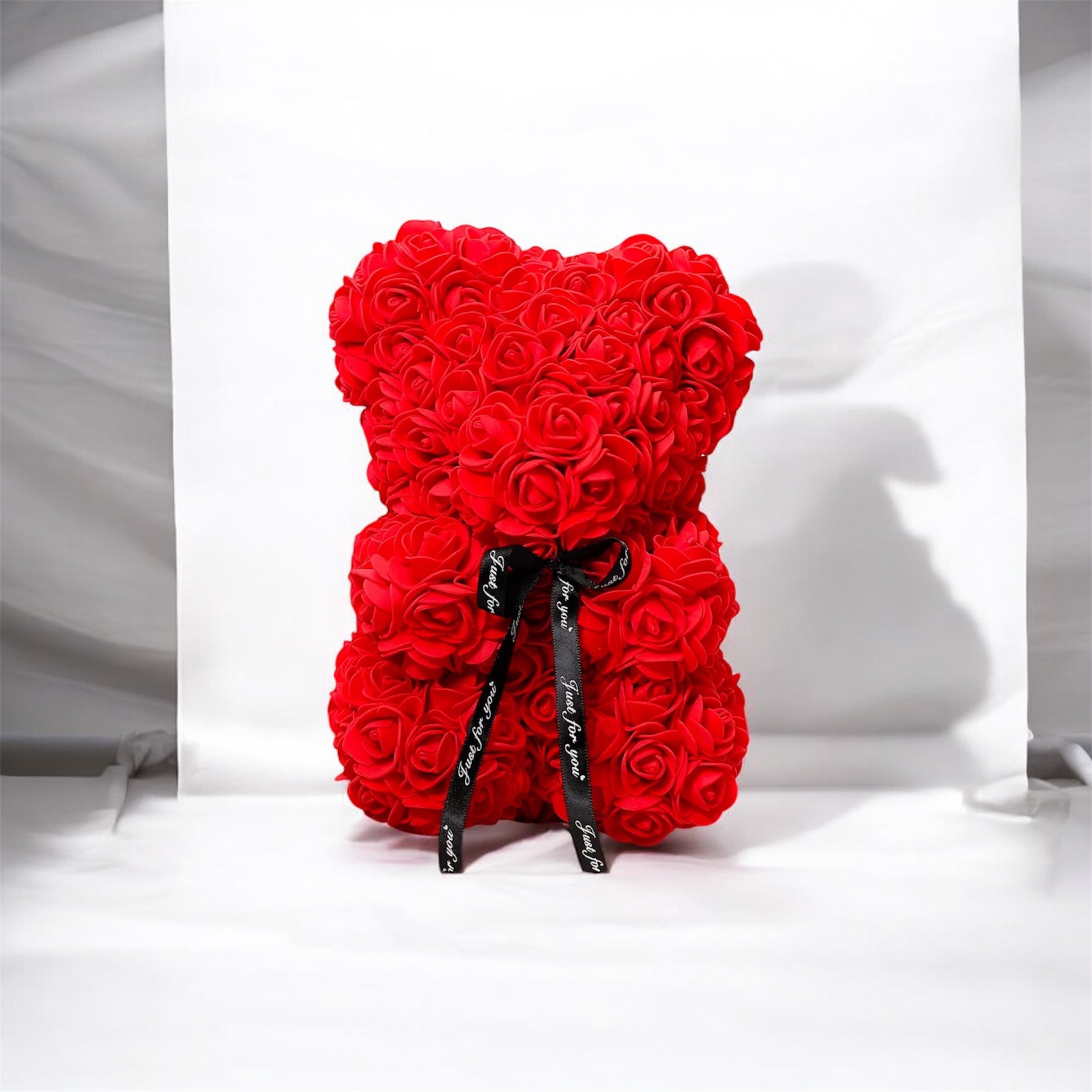 Bouquet de roses artificielles en forme d'our